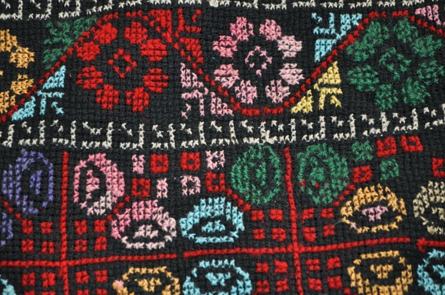 Palestinian Scarf, Embroidered Shawl, Egyptian Shawl, Bedouin Scarf, Hand Woven