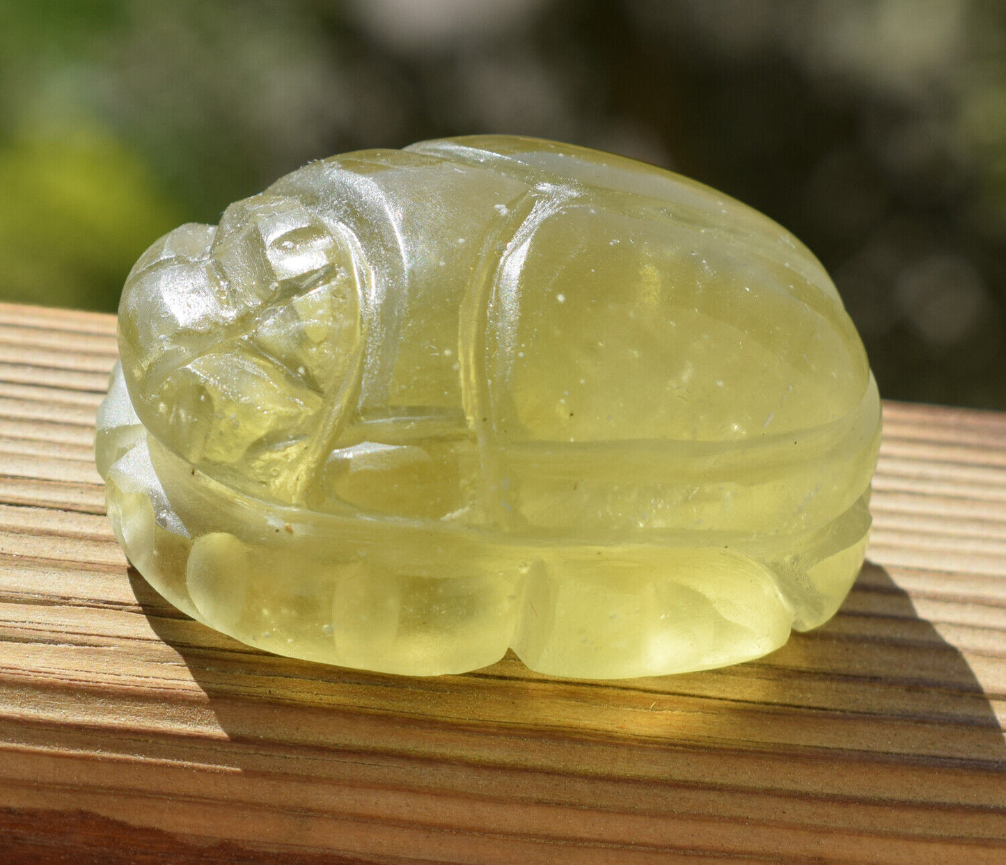 Libyan Desert Glass, Egyptian Scarab, Scarab Beetle, asteroids Impact, 380 Carat