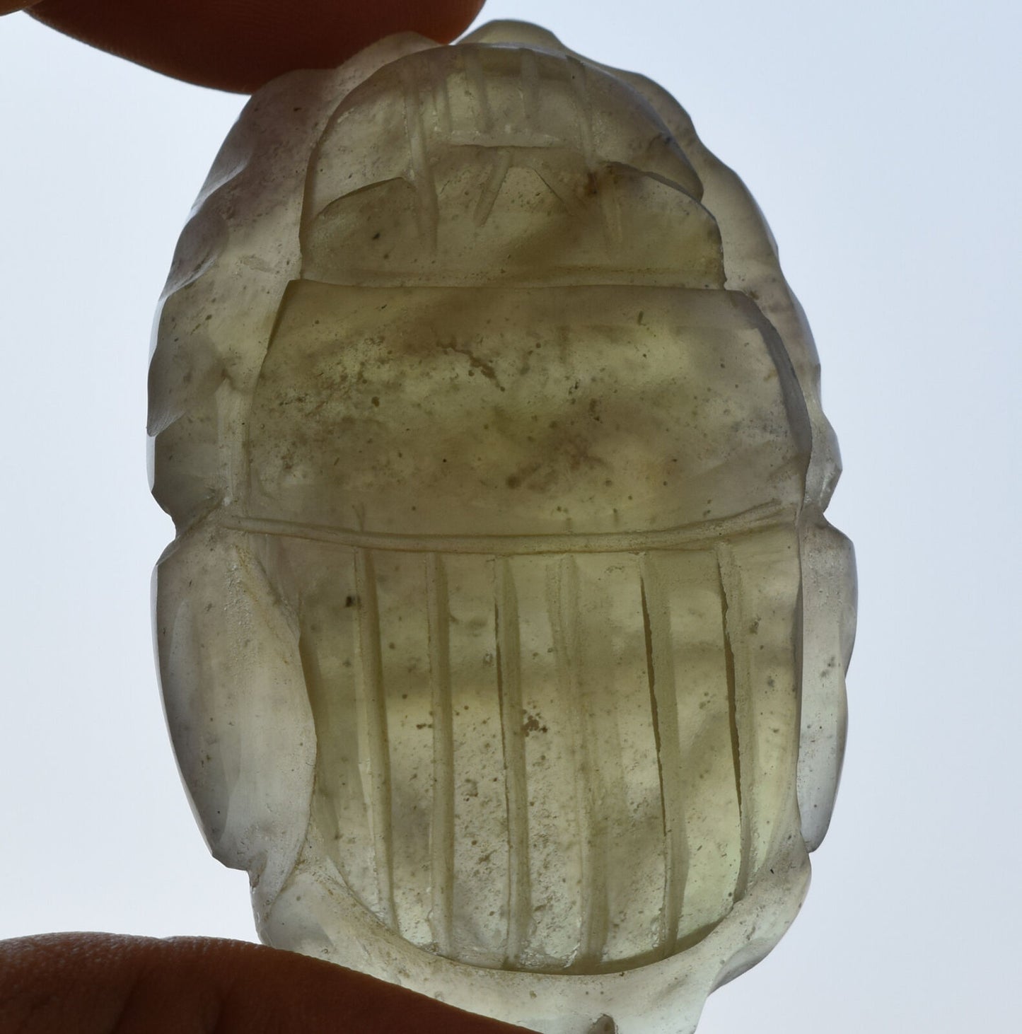 Libyan Desert Glass, Egyptian Scarab, Scarab Beetle, asteroids Impact, 251 Carat