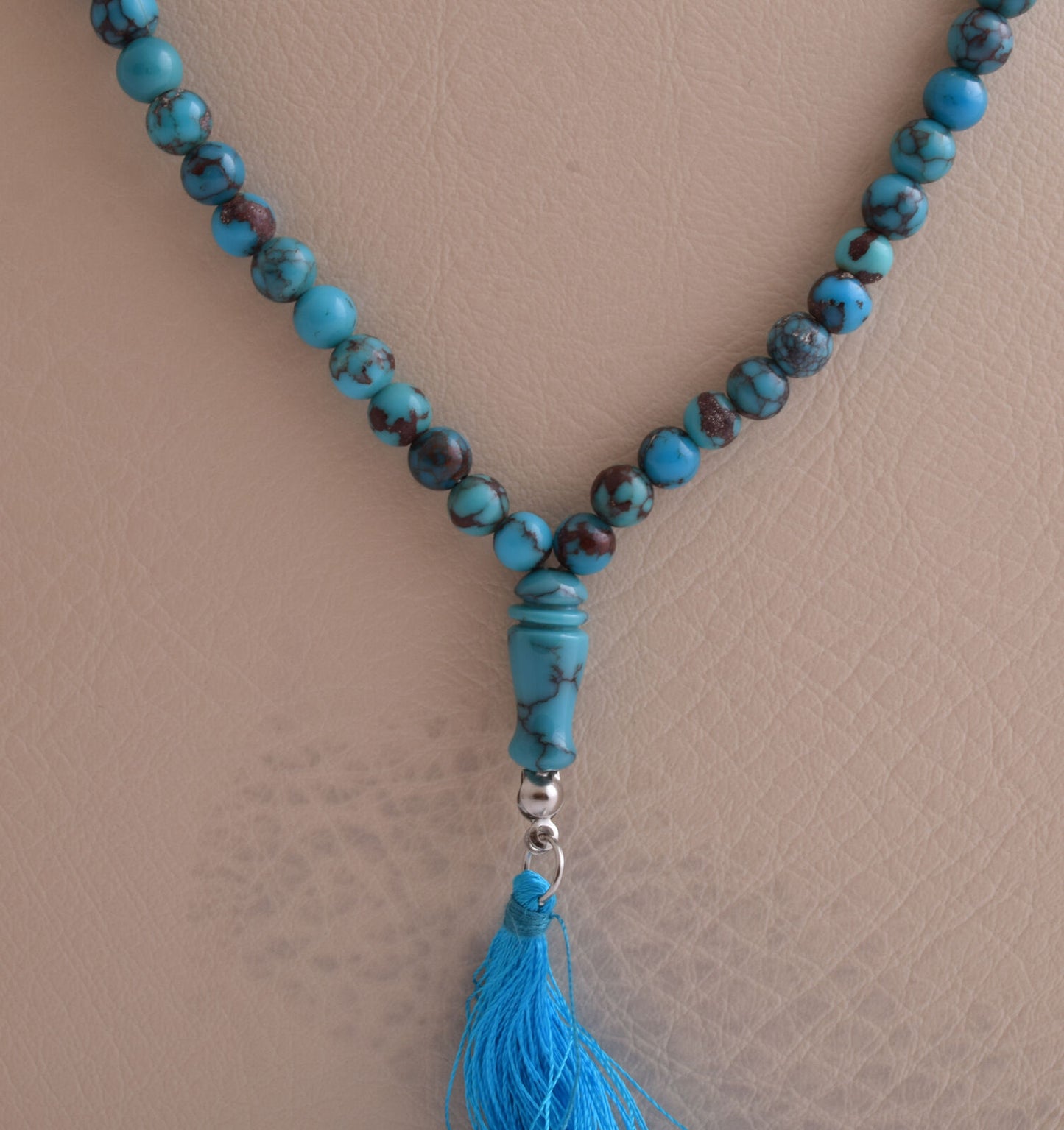 Egyptian Turquoise Islamic prayer beads,muslim Tasbih