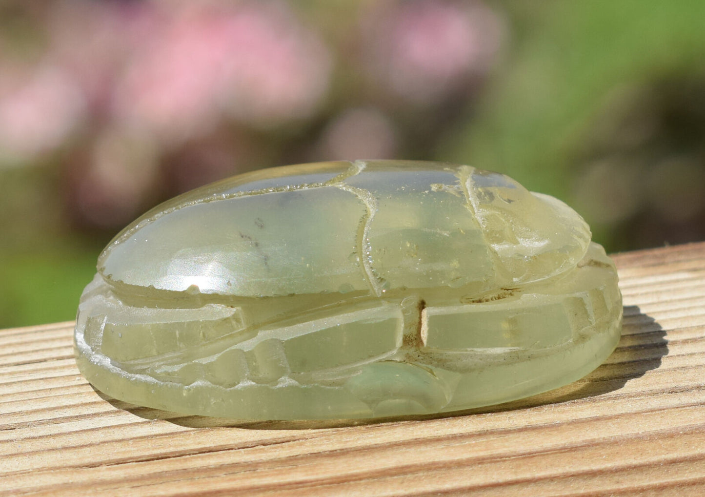 Libyan Desert Glass, Egyptian Scarab, Scarab Beetle, asteroids Impact, 187 Carat