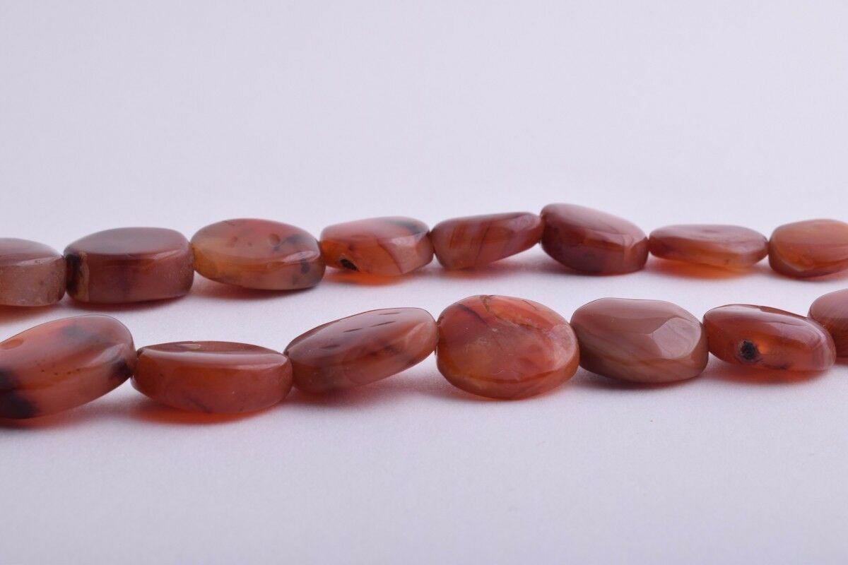 Vintage Old Carnelian Agate beads Necklace-trade beads strand-middle eastern