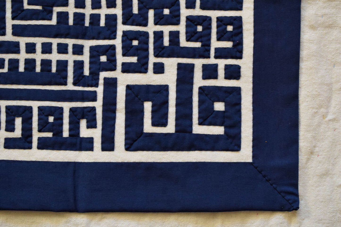 handmade quilt-patchwork quilt-wall hanging tapestry-Islamic tapestry-wall art