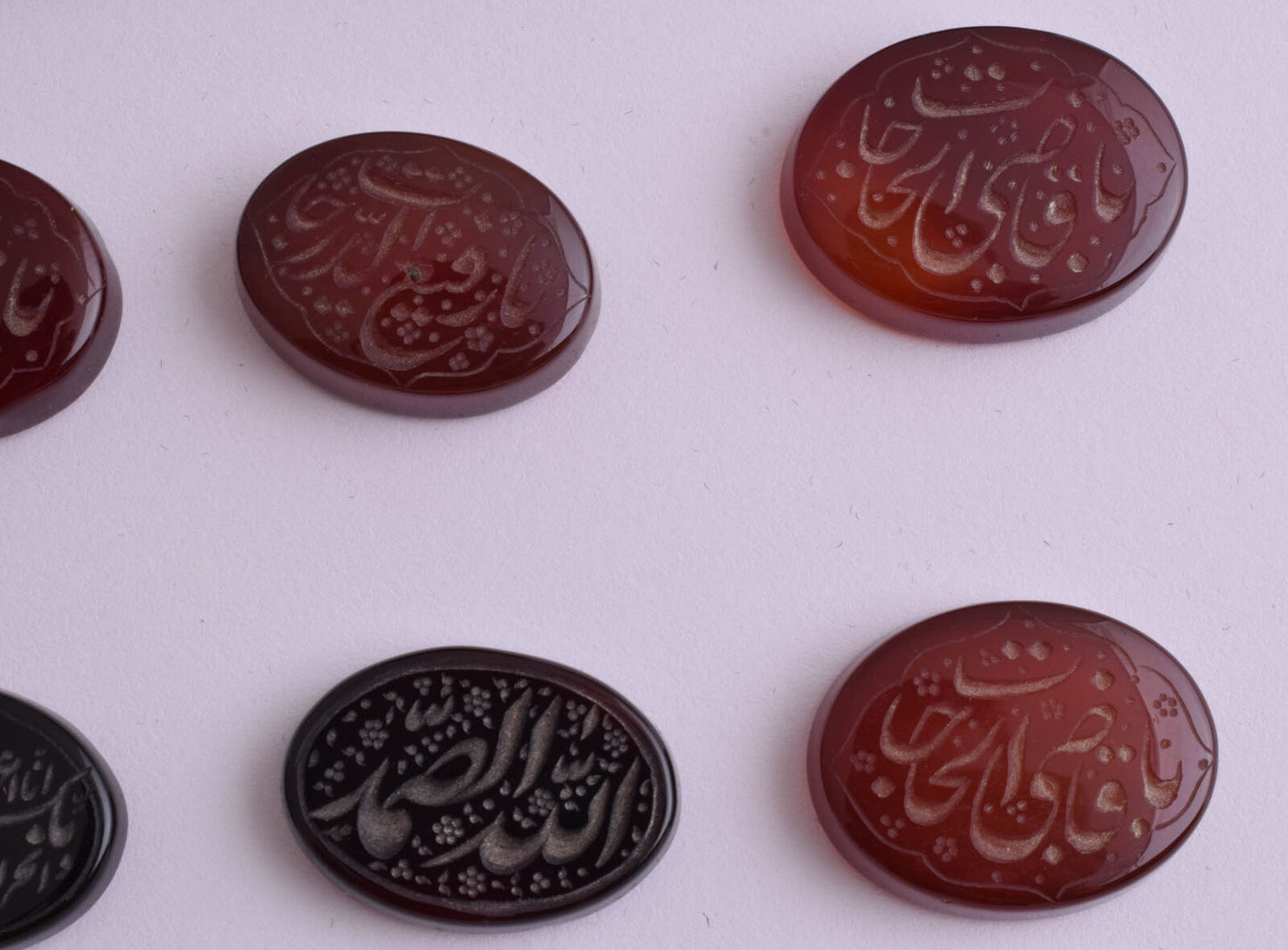 35 Yemeni Yemen kabdi agate aqeeq aqiq stones-Islamic-Middle Eastern- عقيق كبدي