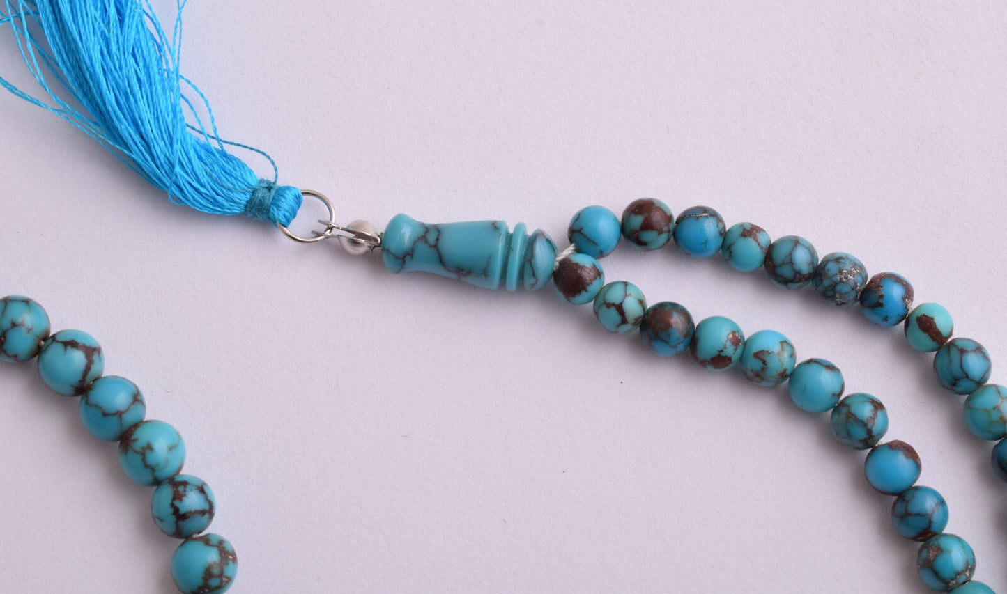 Egyptian Turquoise Islamic prayer beads,muslim Tasbih