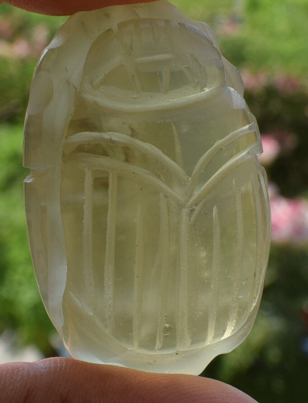 Libyan Desert Glass, Egyptian Scarab, Scarab Beetle, asteroids Impact, 240 Carat