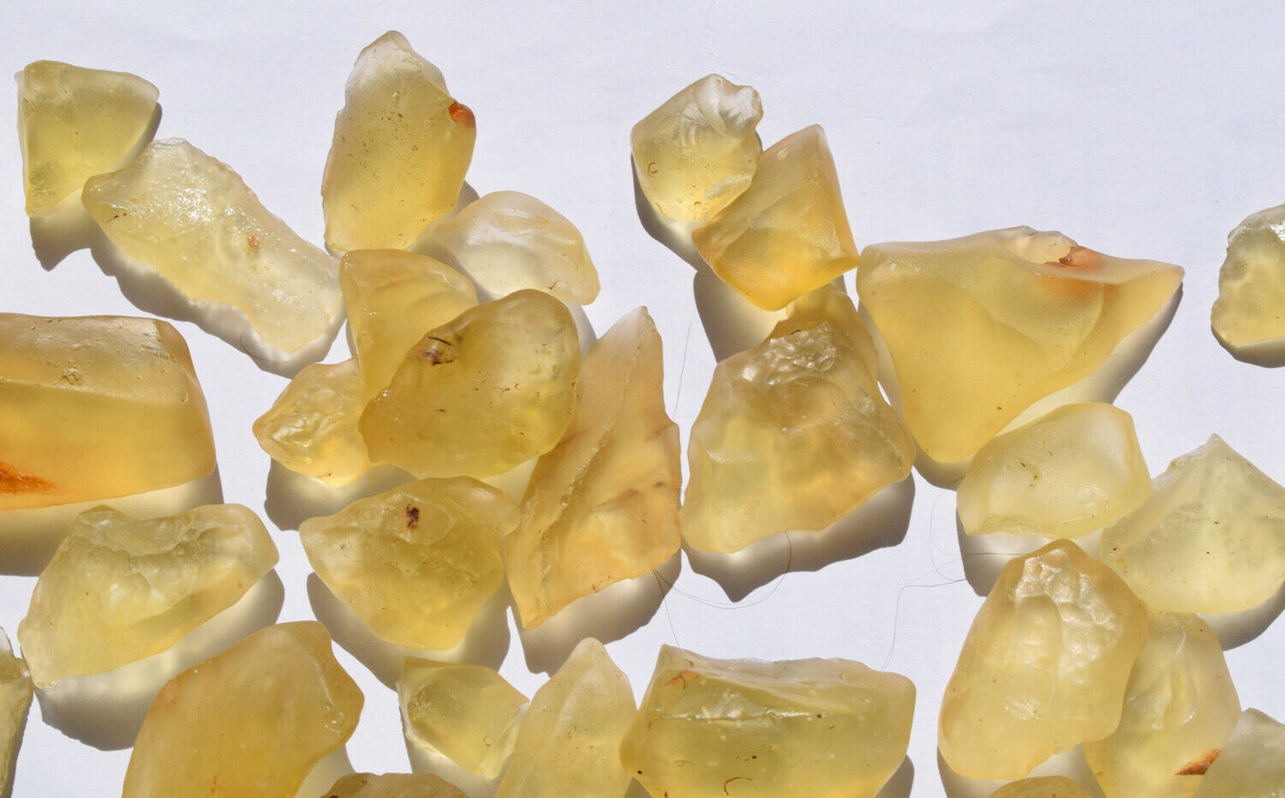 Libyan Desert glass lot-46 pieces- 480 grams- Meteorite Tektite-asteroid impact