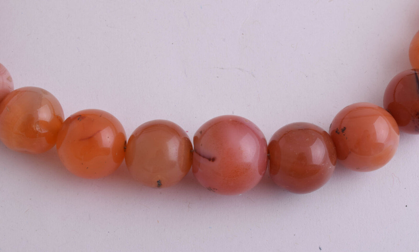 Vintage Carnelian Agate beads Necklace-trade beads-middle eastern-220 gram