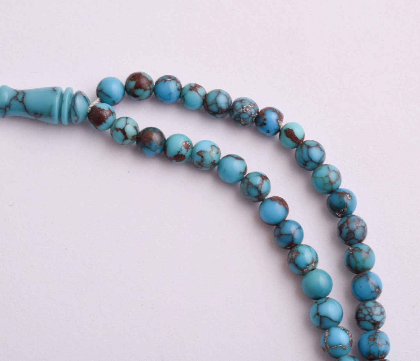 Egyptian Turquoise Islamic prayer beads,muslim Tasbih