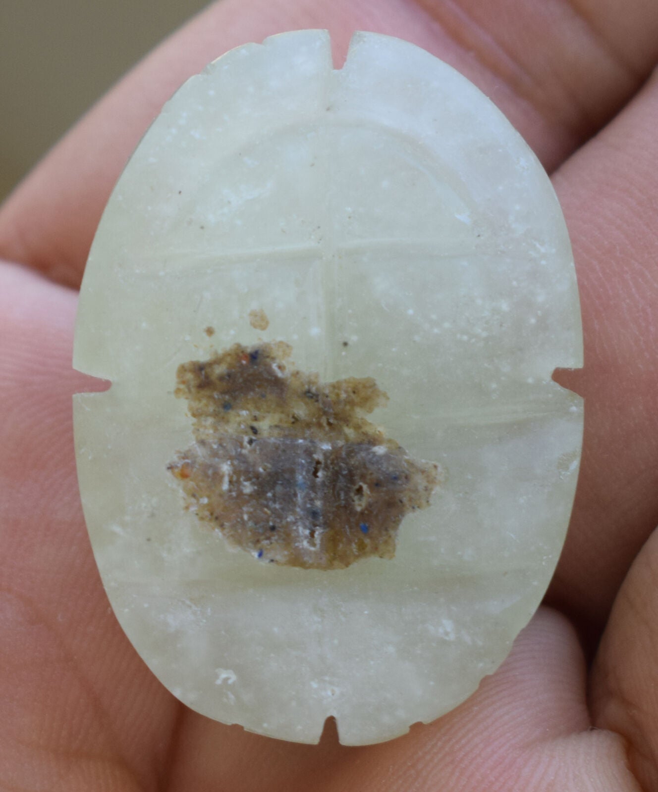 Libyan Desert Glass, Egyptian Scarab, Scarab Beetle, asteroids Impact, 105 Carat