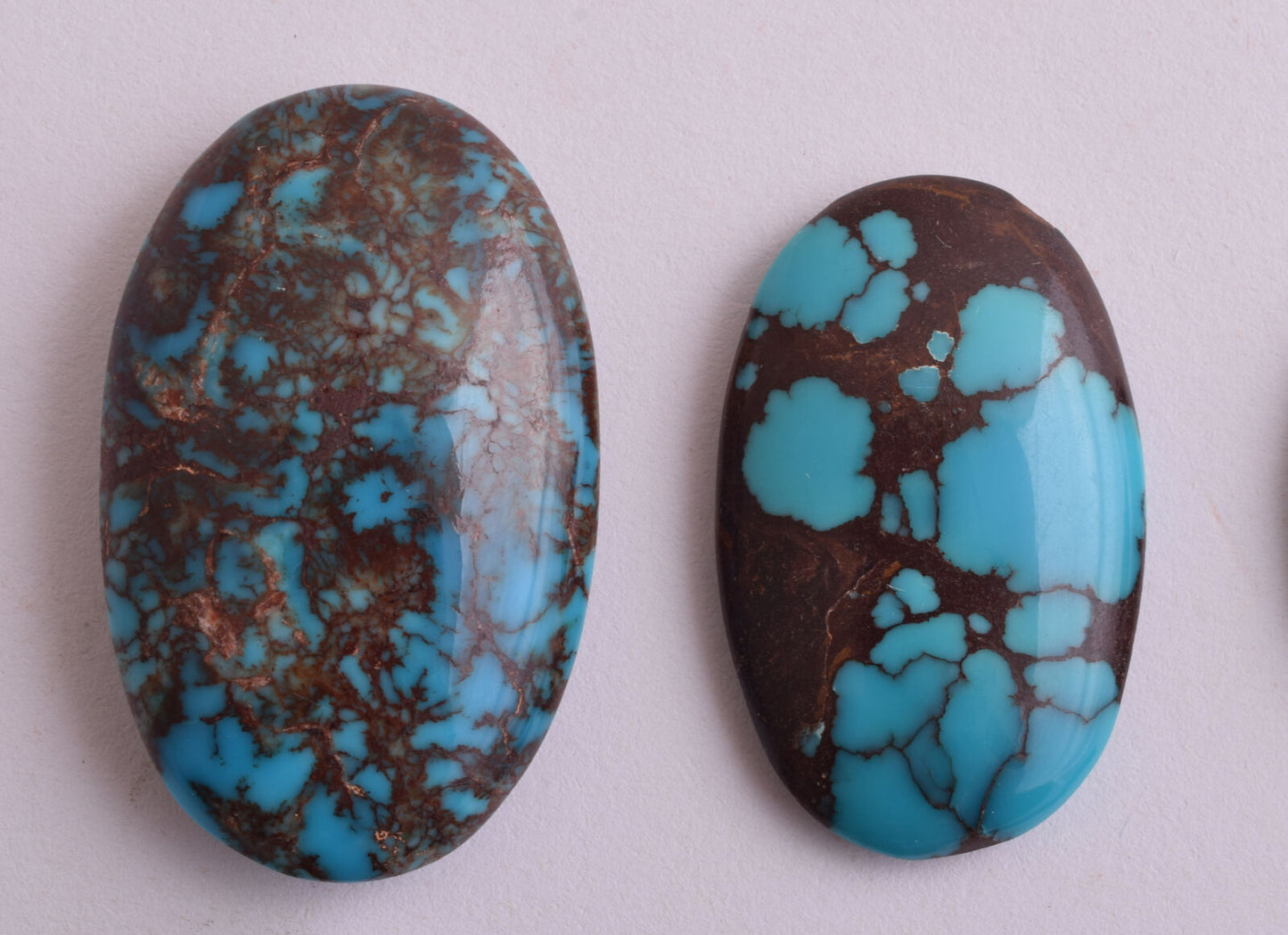 Egyptian Turquoise spiderweb Cabochon/ 12 Cab cabochon stone- 425 Carats-Lot