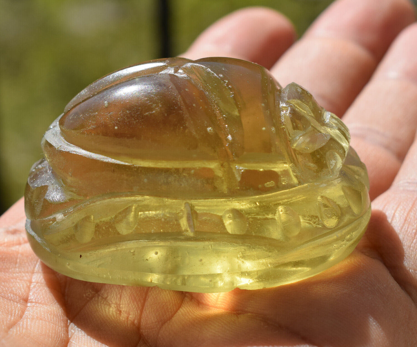 Libyan Desert Glass, Egyptian Scarab, Scarab Beetle, asteroids Impact, 515 Carat