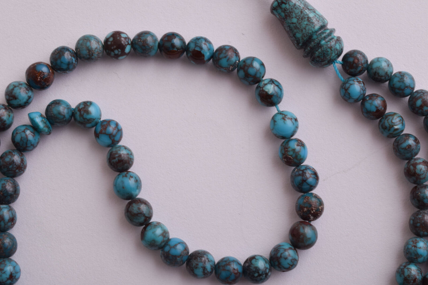 Egyptian Turquoise Islamic prayer beads,muslim Tasbih