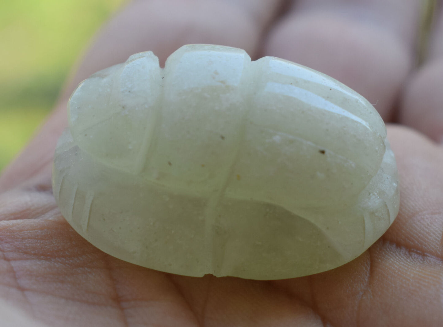 Libyan Desert Glass, Egyptian Scarab, Scarab Beetle, asteroids Impact, 105 Carat