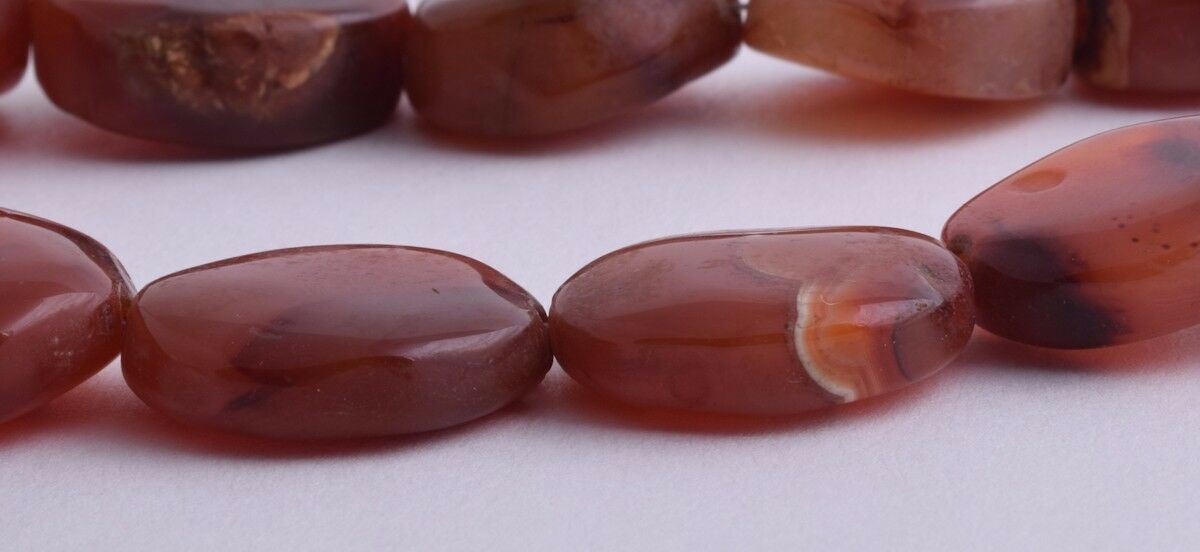 Vintage Old Carnelian Agate beads Necklace-trade beads strand-middle eastern