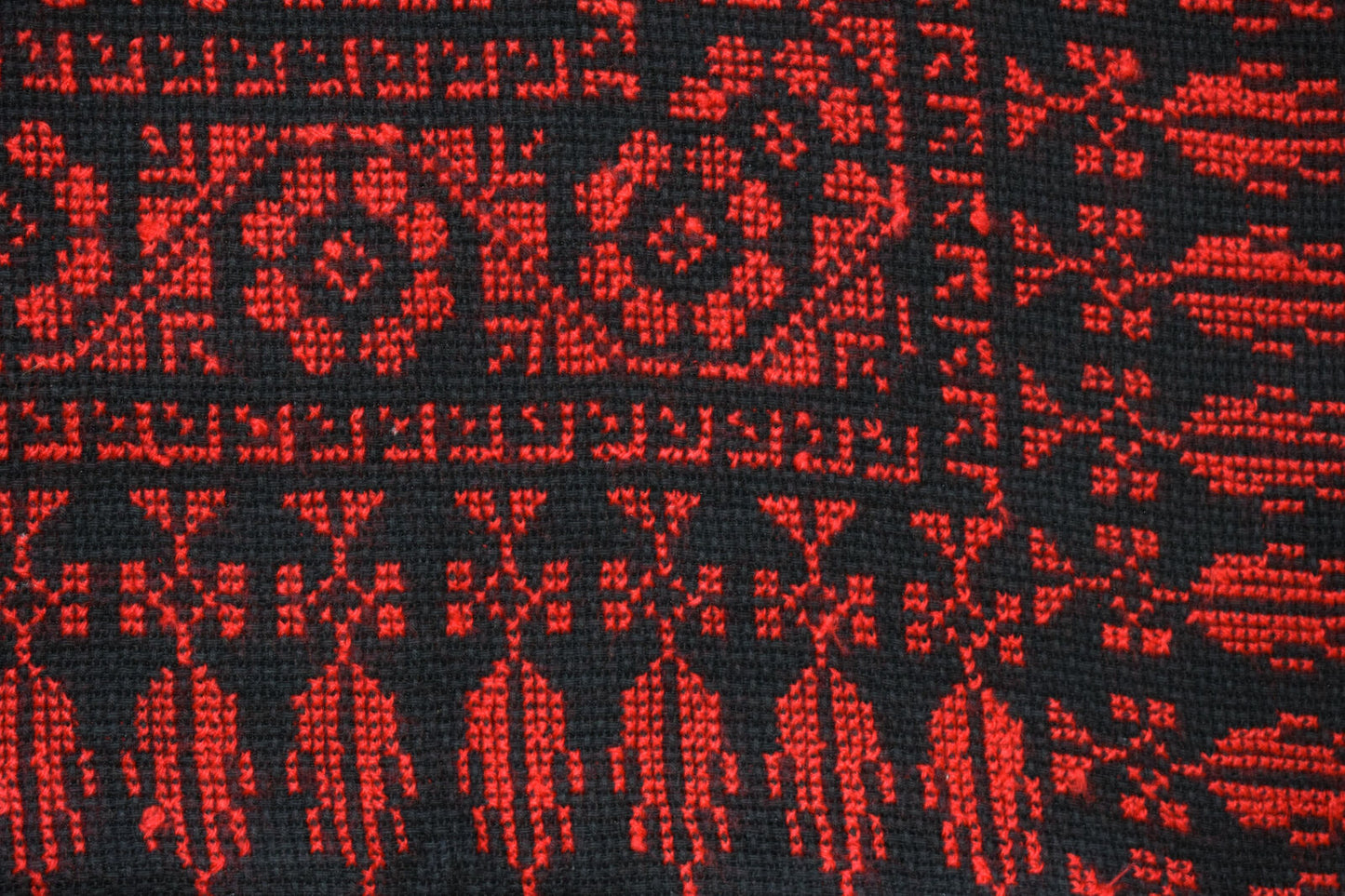 Egyptian Palestinian Bedouin Tablecloth-Hand Stitched embroidered  Tablecloth