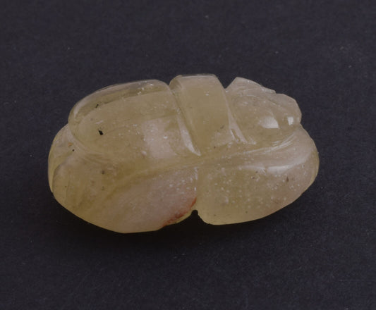 Libyan Desert glass scarab, desert glass from an asteroid impact- 10 gram