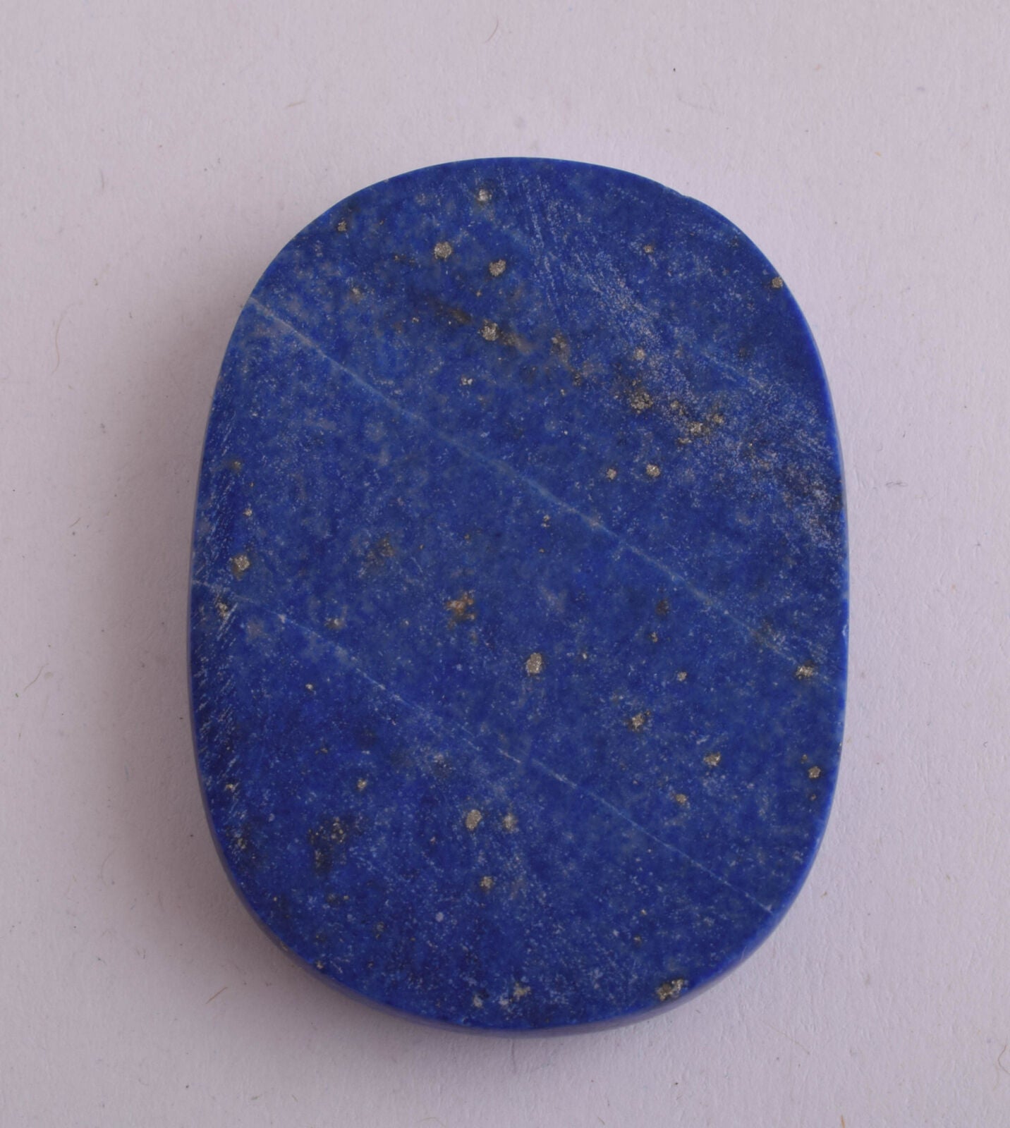 Egyptian Scarab-Carved Egyptian Lapis Lazuli Scarab- 2" / 33 gram