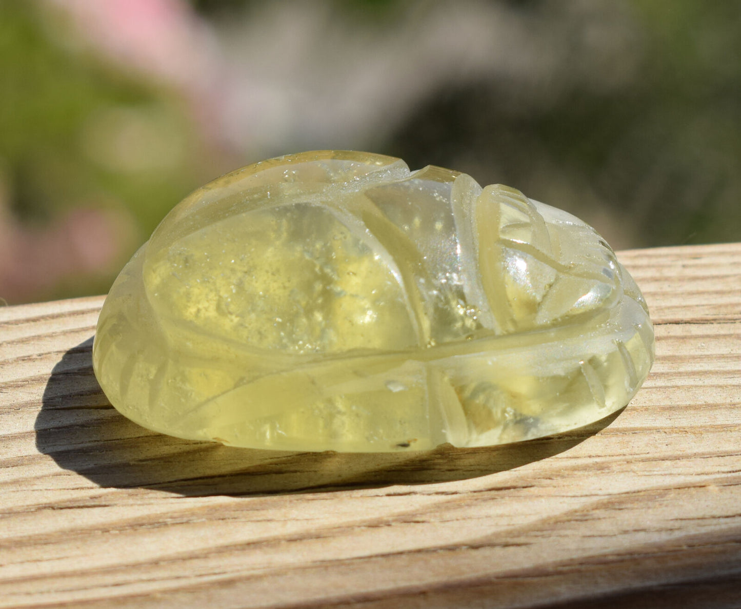 Libyan Desert Glass, Egyptian Scarab, Scarab Beetle, asteroids Impact, 144 Carat