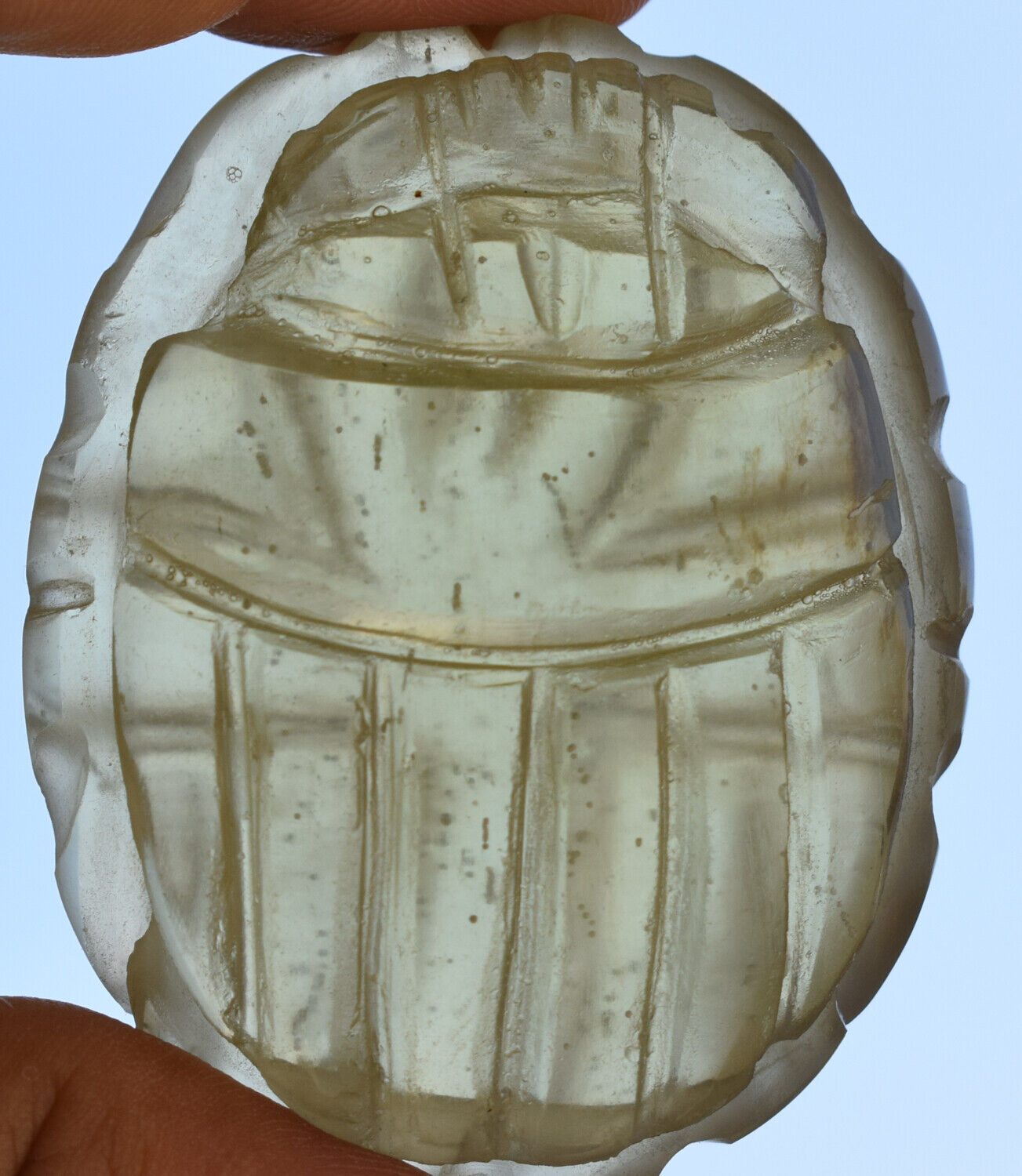 Libyan Desert Glass, Egyptian Scarab, Scarab Beetle, asteroids Impact, 386 Carat