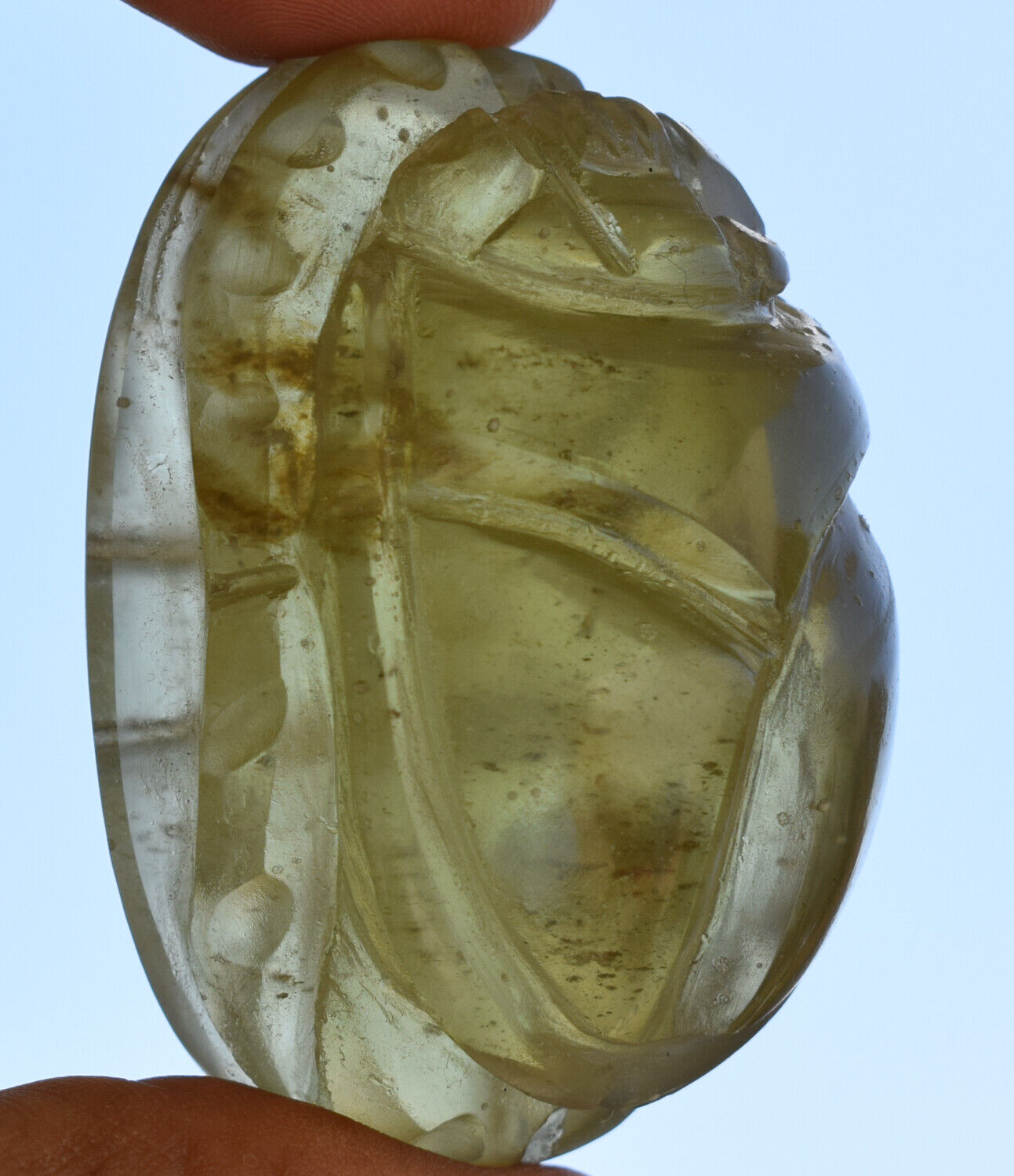 Libyan Desert Glass, Egyptian Scarab, Scarab Beetle, asteroids Impact, 515 Carat