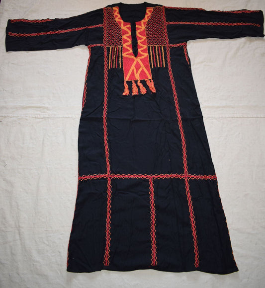Hand stitched Bedouin Dress-Boho ethnic gypsy nomad Dress-Bahariya oasis