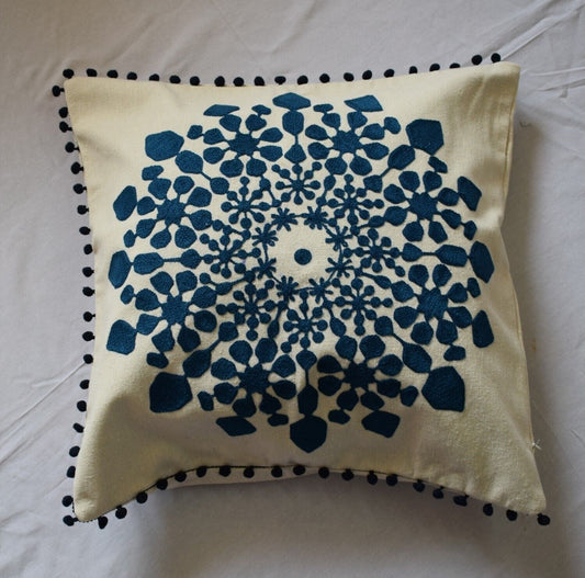 5 different Embroidered Egyptian Arabic islamic mandala-Cushion Pillow Cover