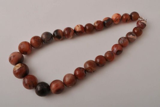 Antique Carnelian Agate beads-trade beads strand-middle eastern