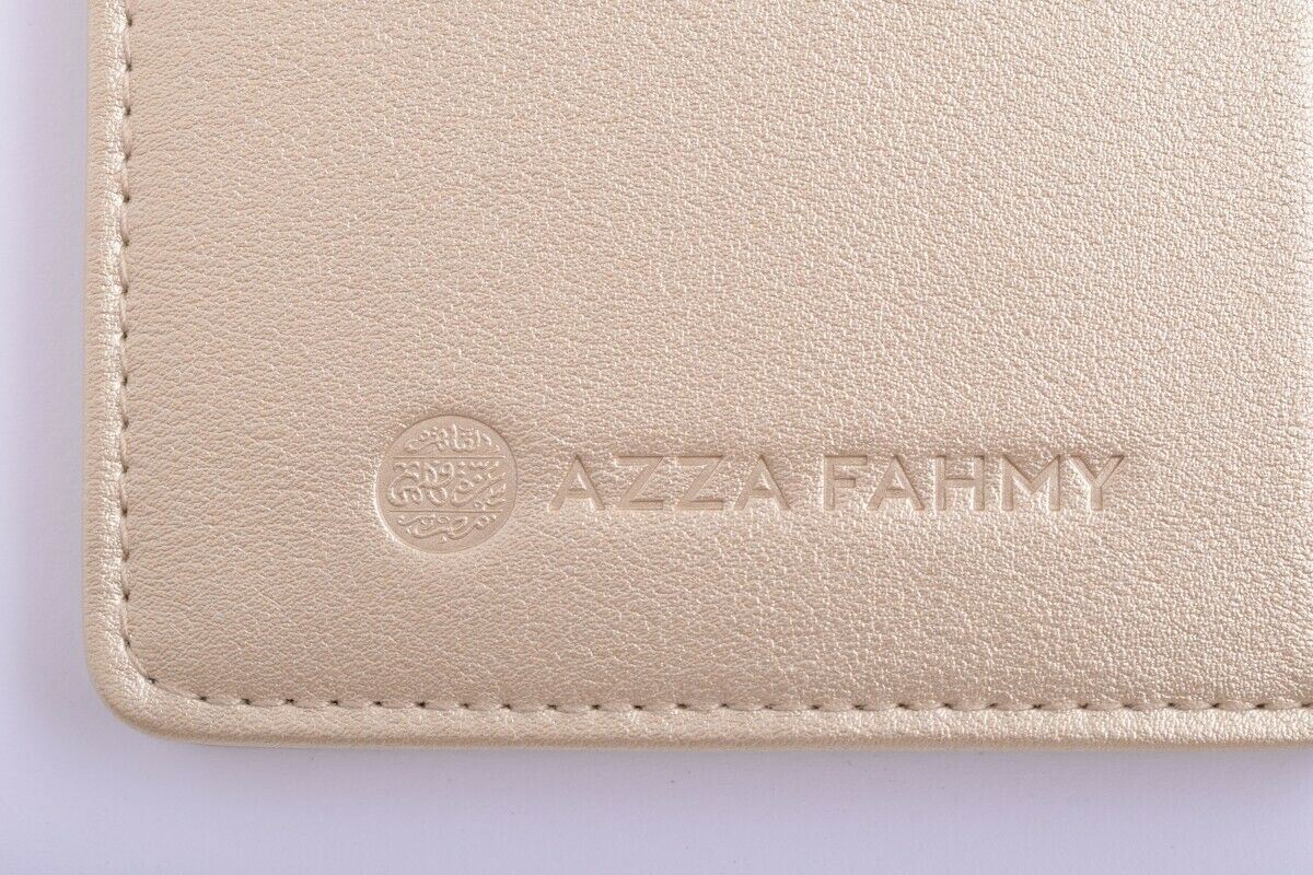 Passport Holder-Azza Fahmy-Handcrafted genuine etched leather Card holder Wallet